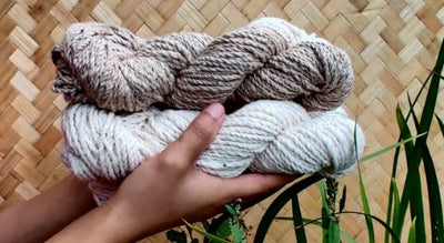 New Offering - Hand-Spun 2-ply Eri Silk Yarn for Knitters