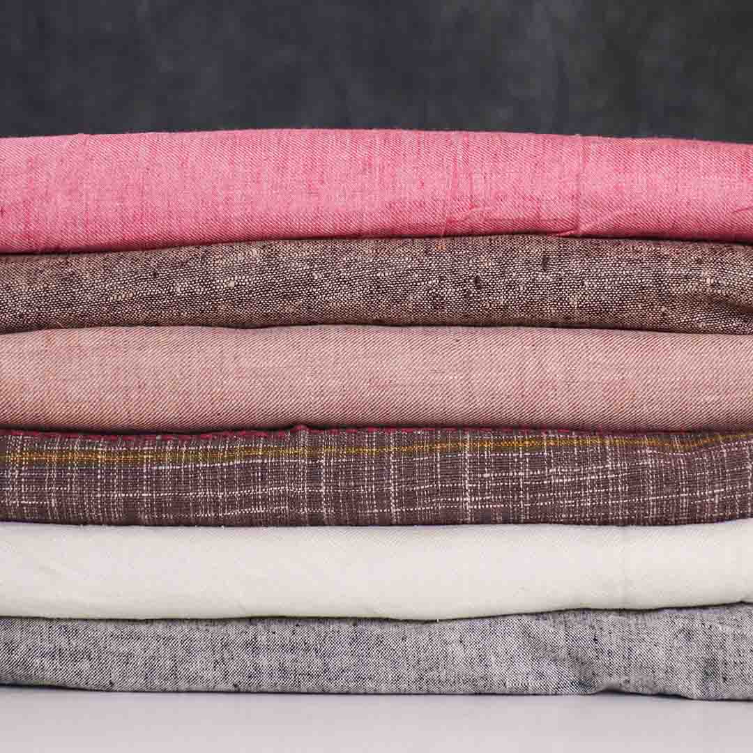 Eri Silk Fabric Sample Muezart