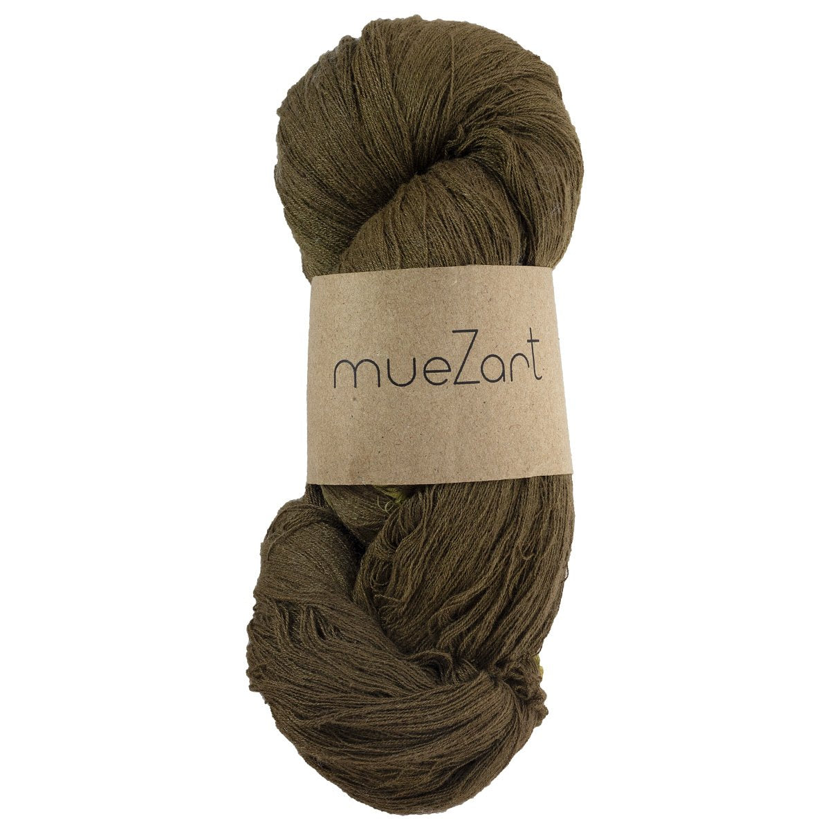 Eri silk Turtle Green 60/2 Fine lace 100g yarn | Muezart