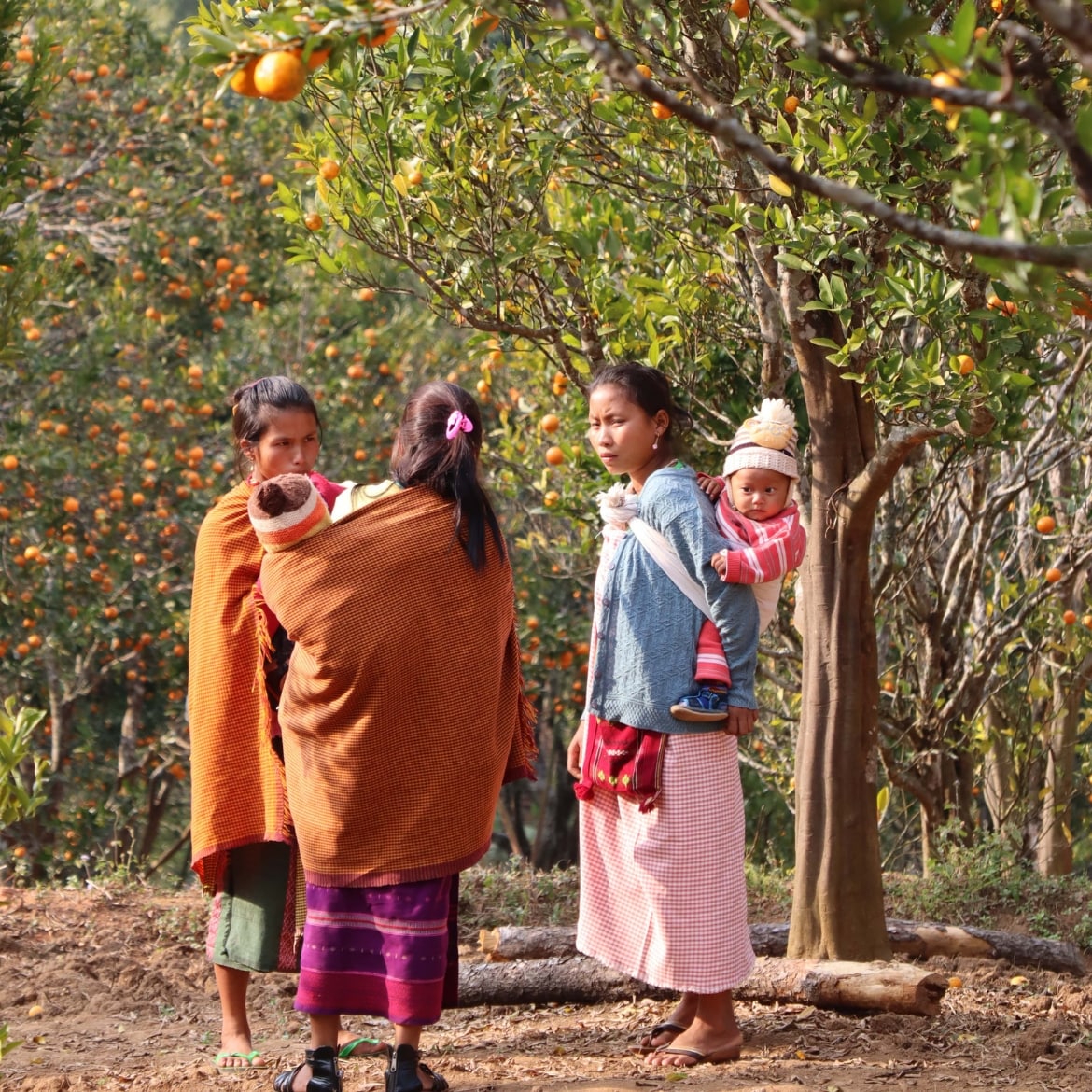 Reviving the jainit The Khasi baby sling wrap Muezart