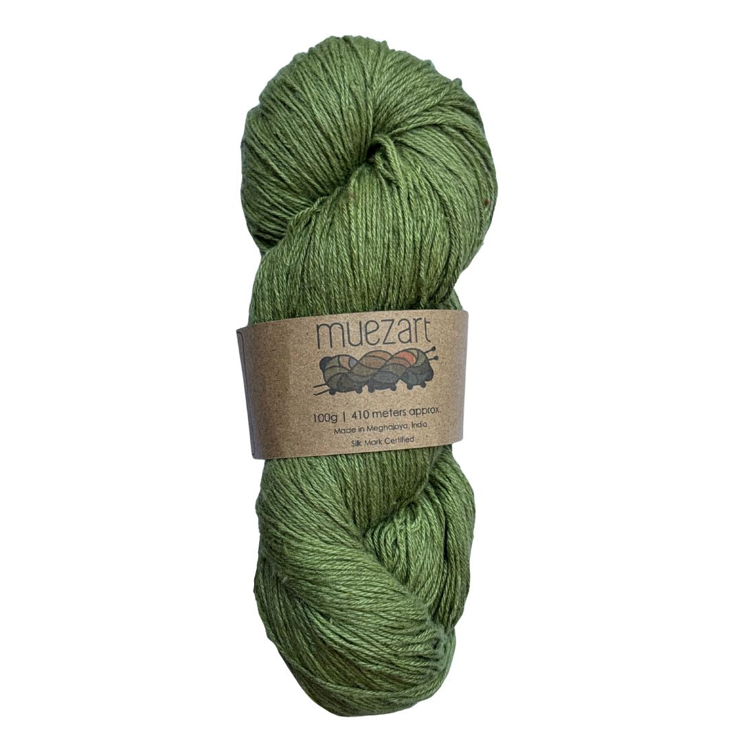 Natural Dyed Eri Silk Light Fingering Yarn 15/3 | 1Kg