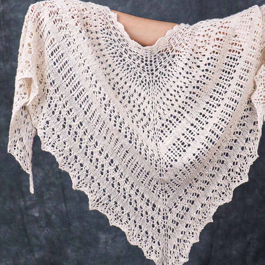 トップス melt the lady triangle knit Knitting Pattern Cropped Summer Tee: Pyramid Tee Beginner