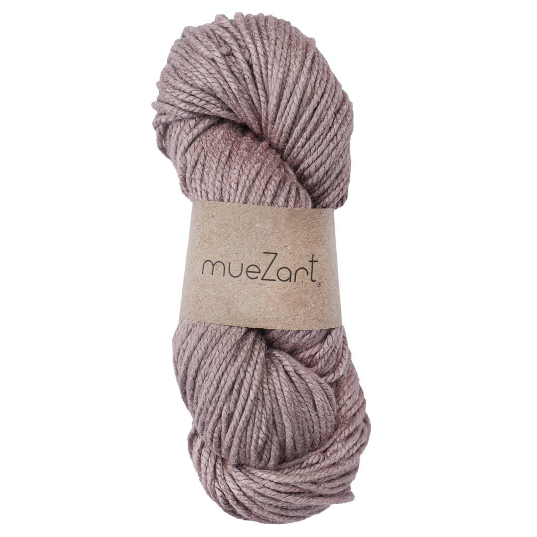 Brown Colour Natural Dyed Eri Silk Yarn 3/3 | Worsted Yarn -  Best Yarn For Knitting