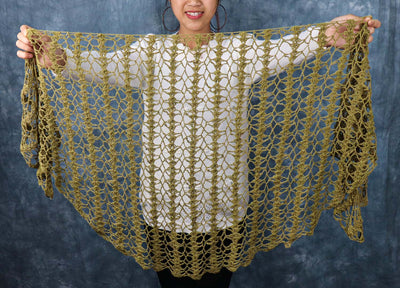 Spring Bloom Crochet scarf  - Crochet Pattern