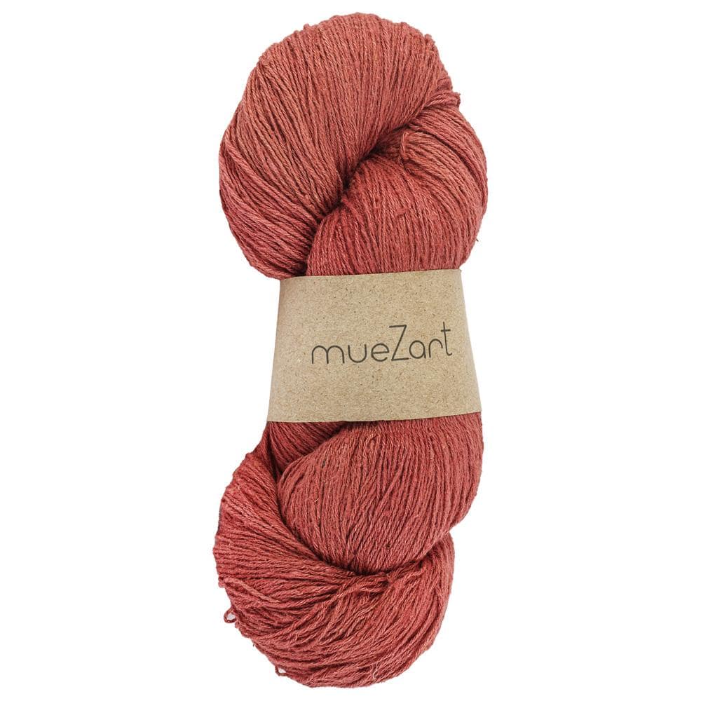 Buy Light Fingering Weight Yarn - Eri Silk Yarn For Crochet and Knitting -  Orange Colour