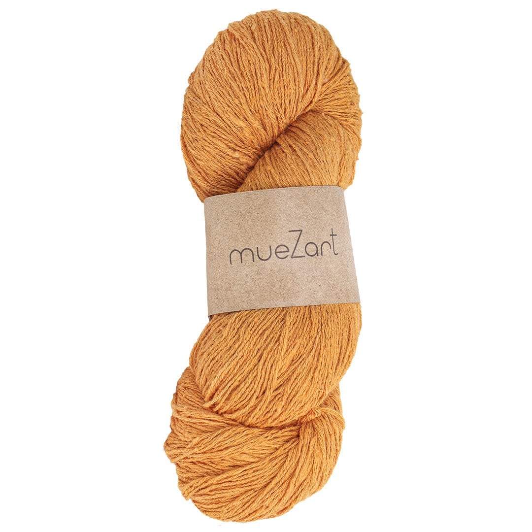 Buy Light Fingering Weight Yarn - Eri Silk Yarn For Crochet and Knitting -  Yellow  Colour