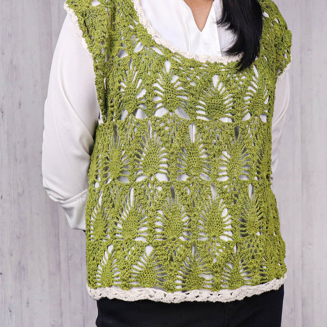Women's Sleeveless Crochet Lace Top