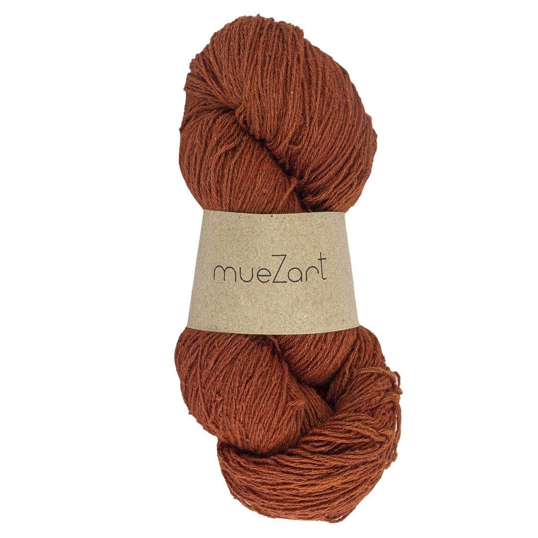 Buy Light Fingering Weight Yarn - Eri Silk Yarn For Crochet and Knitting -  Orange Colour