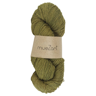 Buy Light Fingering Weight Yarn - Eri Silk Yarn For Crochet and Knitting - Green Colour