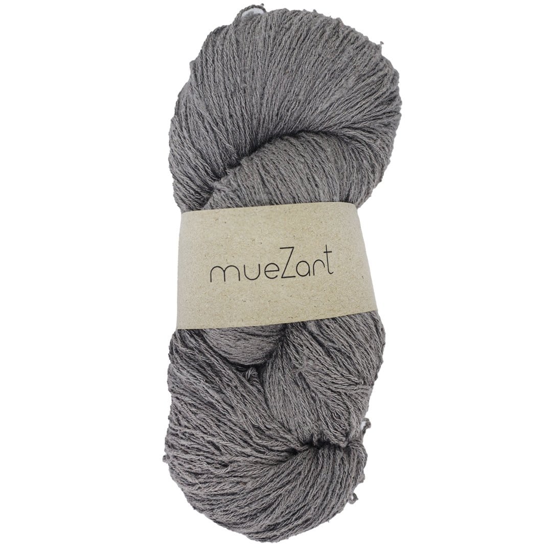 Buy Light Fingering Weight Yarn - Eri Silk Yarn For Crochet and Knitting -  Grey Colour