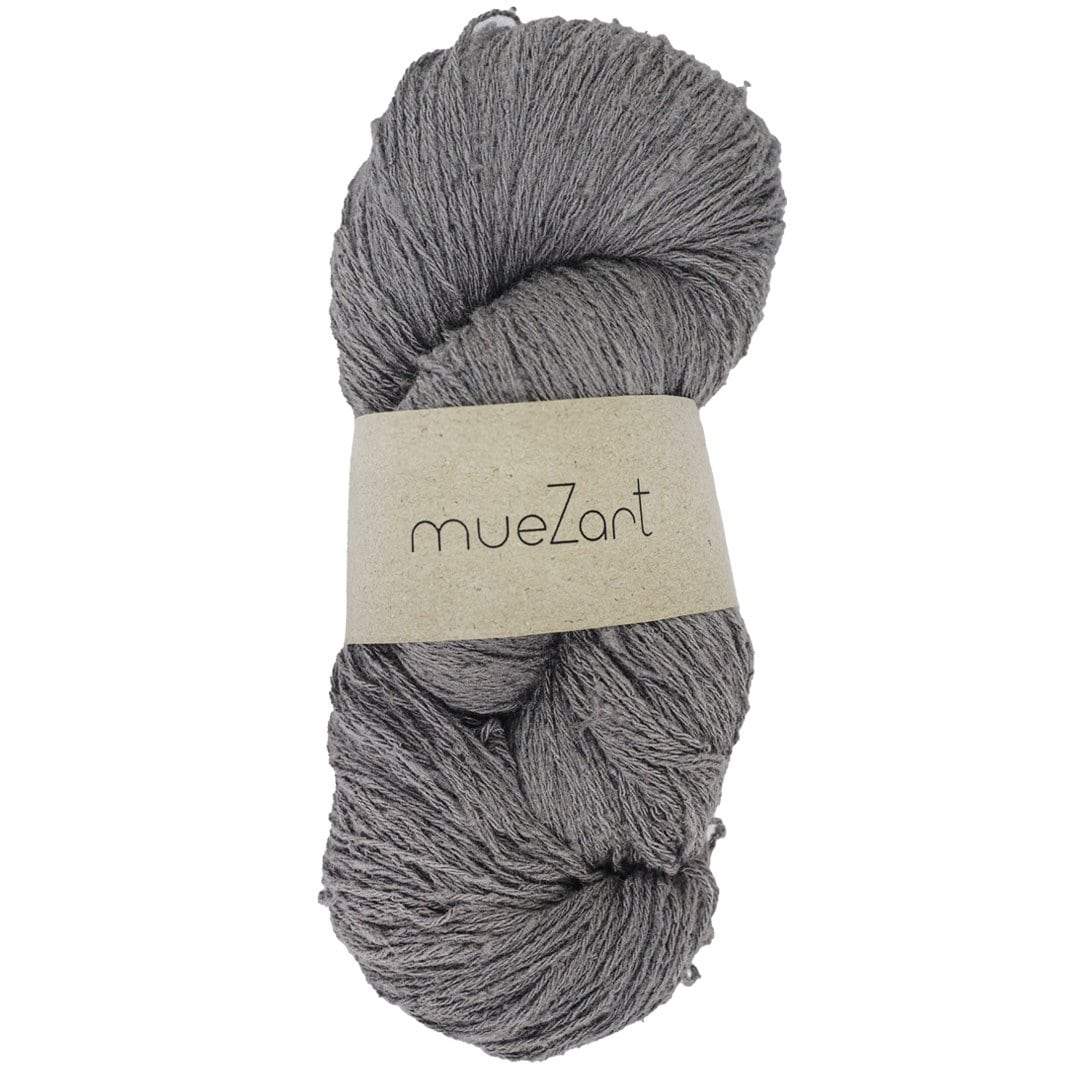 Buy Light Fingering Weight Yarn - Eri Silk Yarn For Crochet and Knitting -  Grey Colour