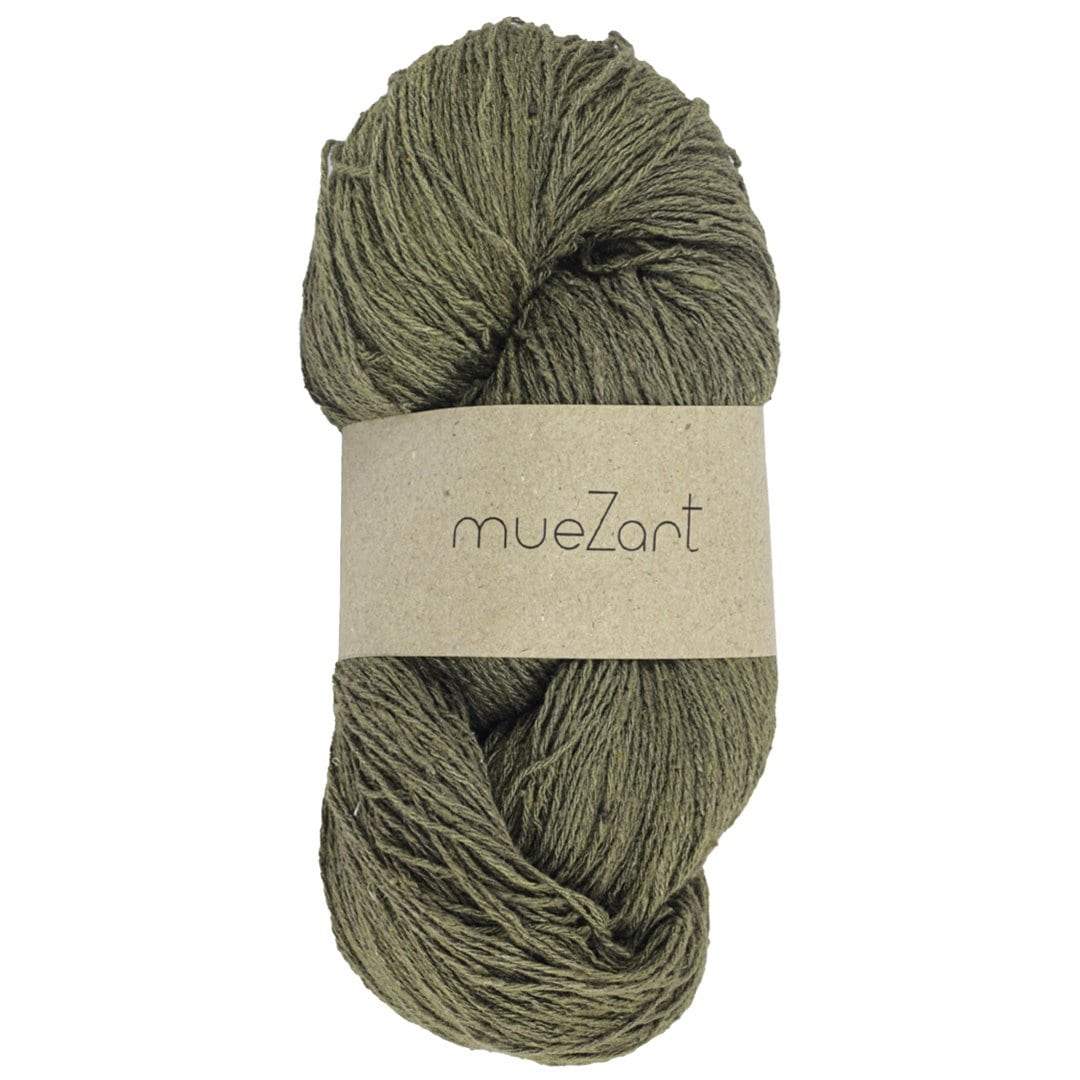 Buy Light Fingering Weight Yarn - Eri Silk Yarn For Crochet and Knitting -  Green Colour