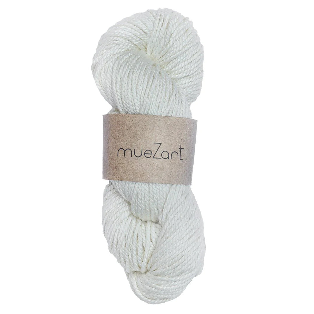 Product Details, OmShanti White - 100% White Eri (Wild Silk) Yarn, 20/2  lace weight, Natural (Undyed), Yarns - Undyed