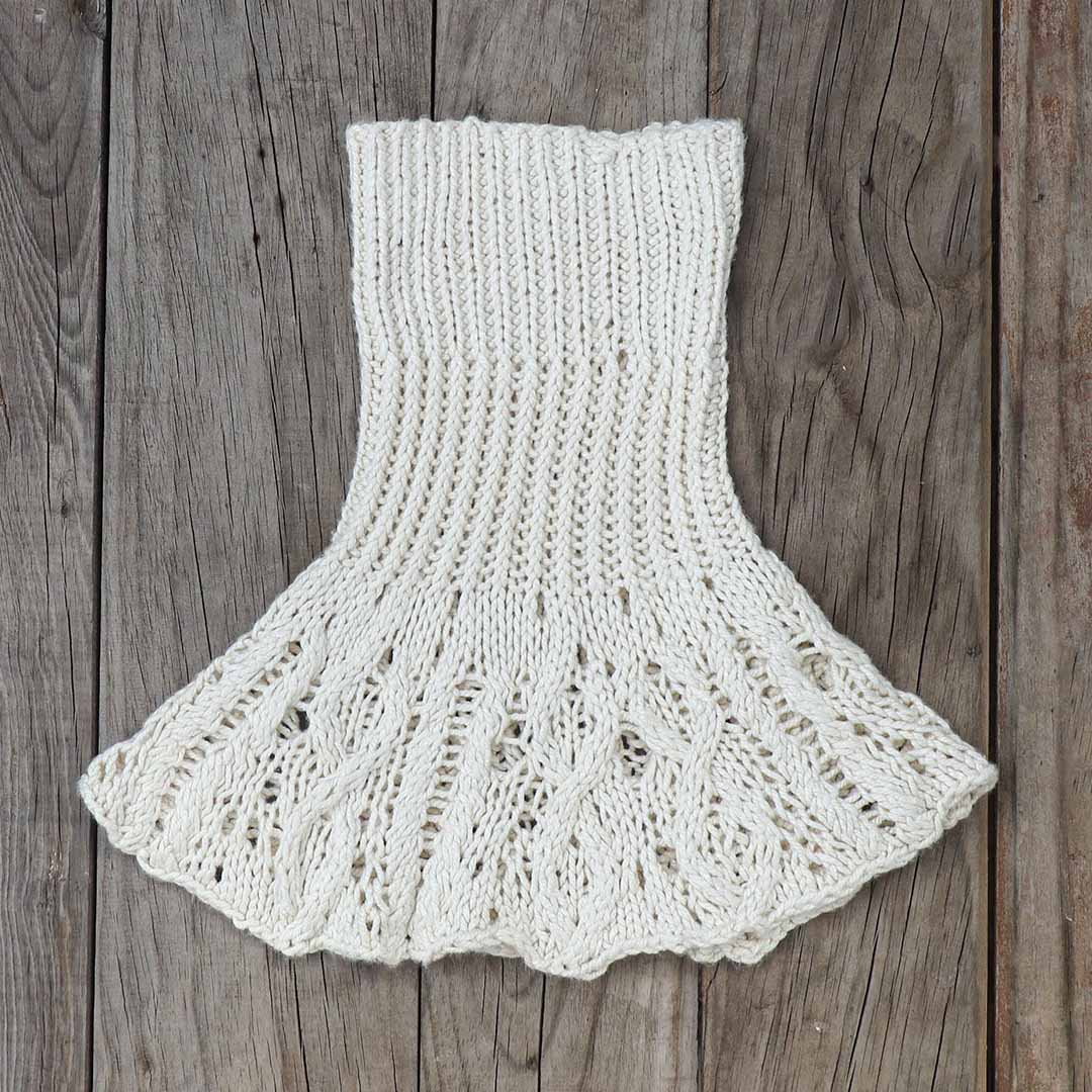 Women's Knitted High Neck Cowl